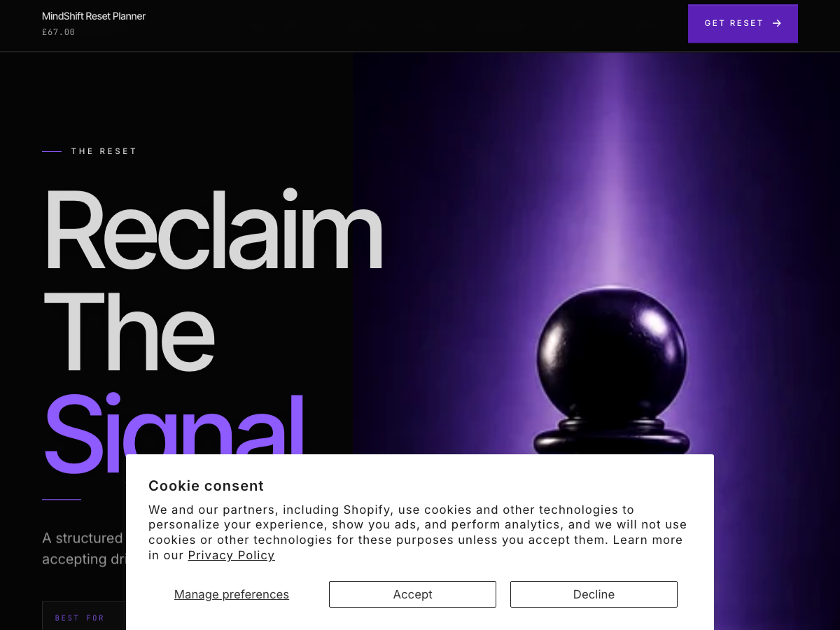 MindShift Studio product page